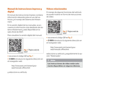 2016-2020 Seat Ateca Bedienungsanleitung | Spanisch