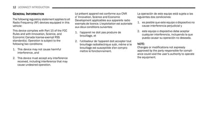 Uconnect Radio 8.4 Inch Display Owner's Manual