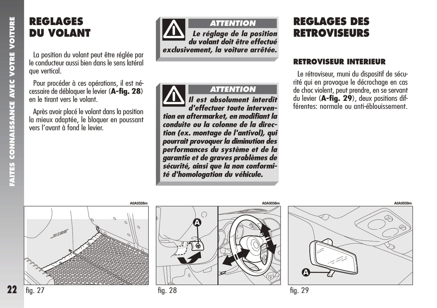 2005-2011 Alfa Romeo 147 GTA Owner's Manual | French