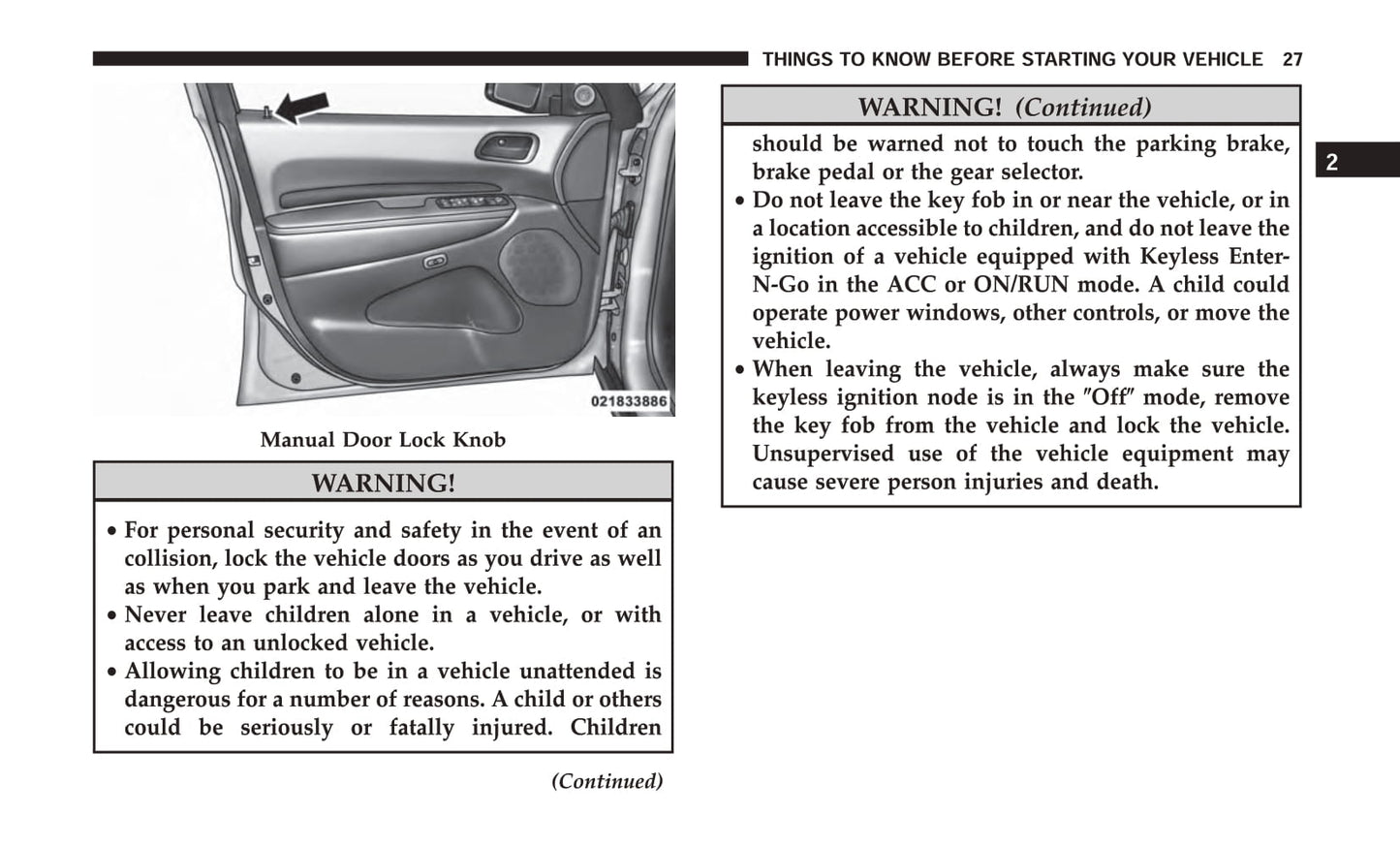 2017 Dodge Durango Owner's Manual | English