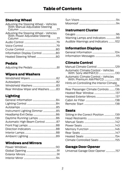 2019 Ford Exporer Owner's Manual | English