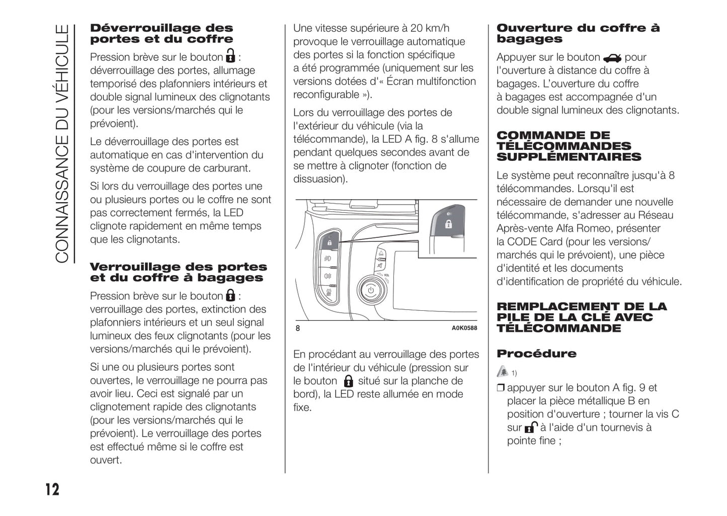 2010-2014 Alfa Romeo Giulietta Owner's Manual | French