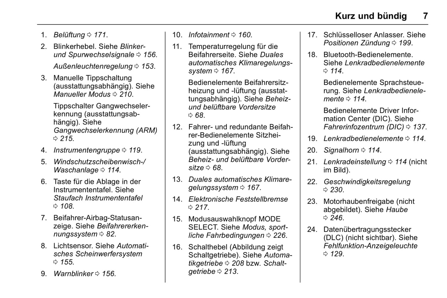 2017-2018 Chevrolet Corvette Owner's Manual | German