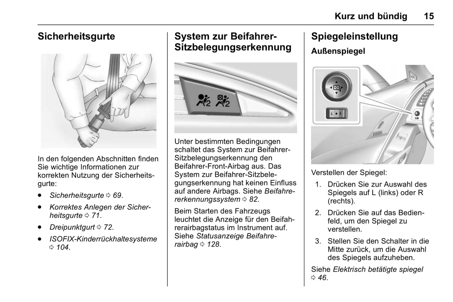 2014-2018 Chevrolet Corvette Bedienungsanleitung | Deutsch