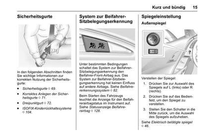 2014-2018 Chevrolet Corvette Bedienungsanleitung | Deutsch