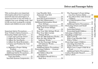 2007 Acura RL Owner's Manual | English