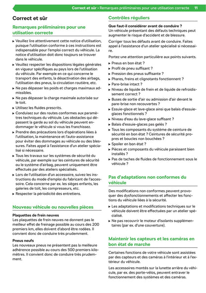2019-2020 Skoda Citigo Bedienungsanleitung | Französisch