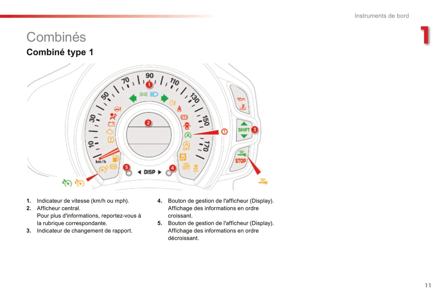 2016-2018 Citroën C1 Bedienungsanleitung | Französisch