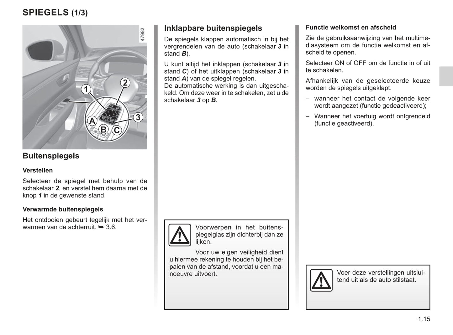 2020-2021 Renault Talisman Owner's Manual | Dutch