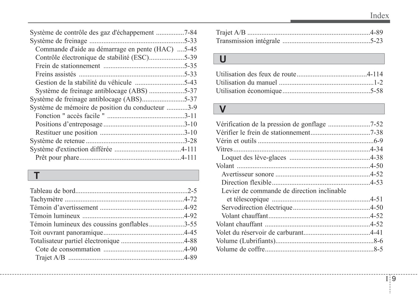 2014 Kia Sorento Owner's Manual | French