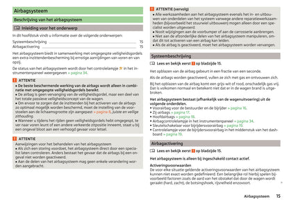 2015-2016 Skoda Rapid Spaceback Owner's Manual | Dutch