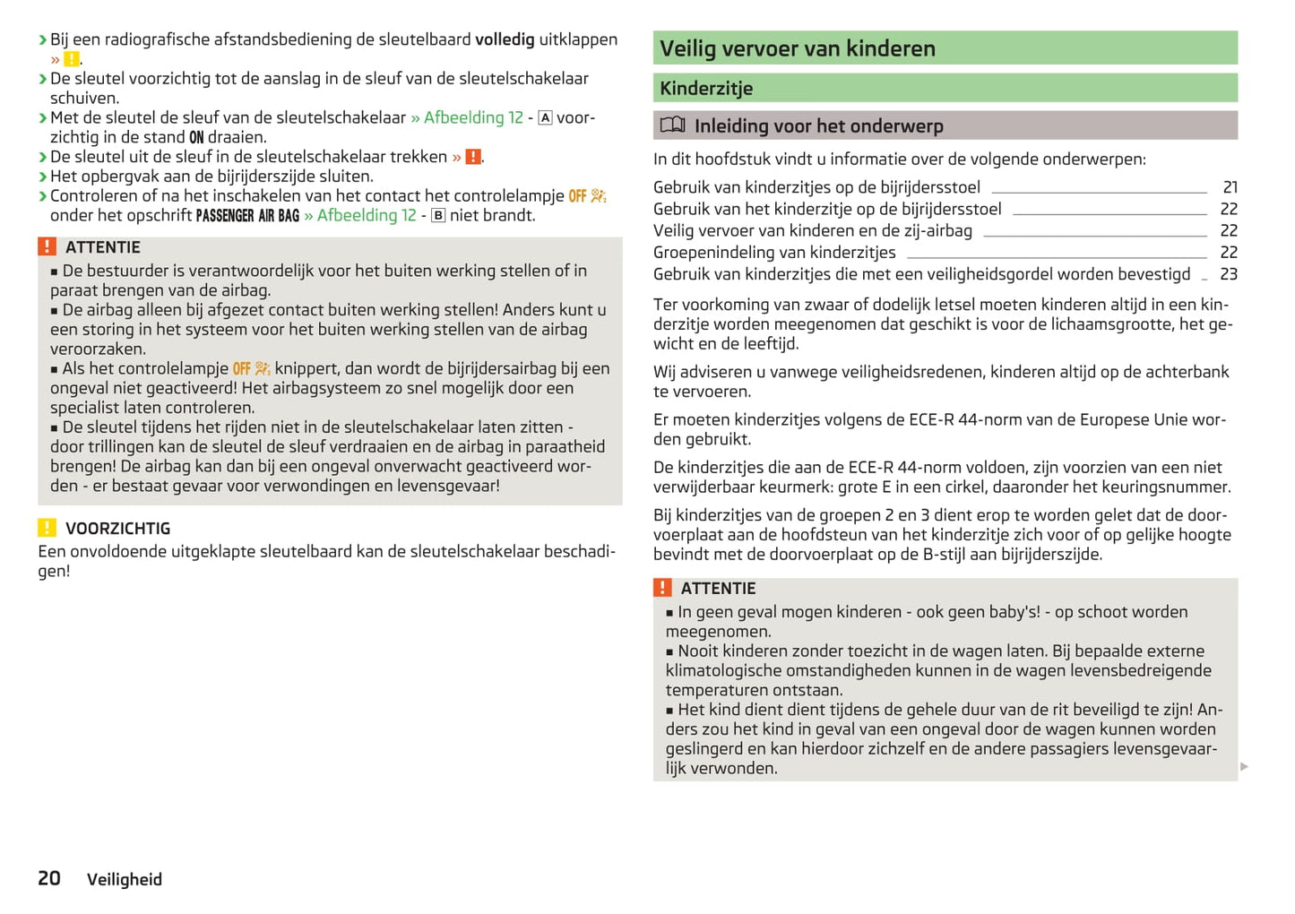 2015-2016 Skoda Rapid Spaceback Owner's Manual | Dutch