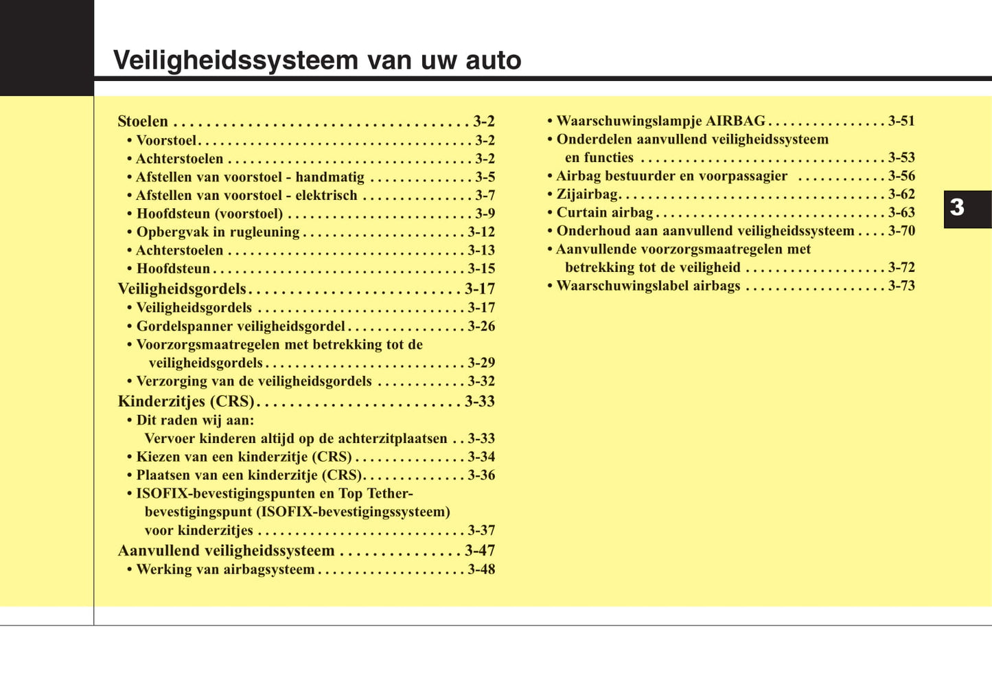 2019-2020 Kia Sportage Owner's Manual | Dutch