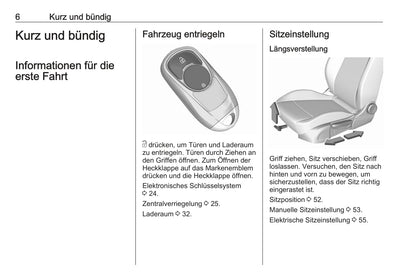 2020-2021 Opel Insignia Bedienungsanleitung | Deutsch