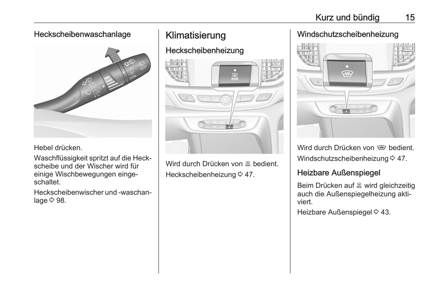 2020-2021 Opel Insignia Bedienungsanleitung | Deutsch