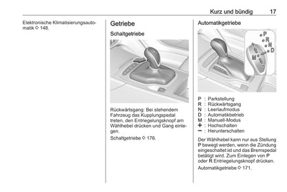 2020-2021 Opel Insignia/Insignia Grand Sport/Insignia Sports Tourer Owner's Manual | German