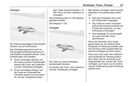 2020-2021 Opel Insignia/Insignia Grand Sport/Insignia Sports Tourer Owner's Manual | German