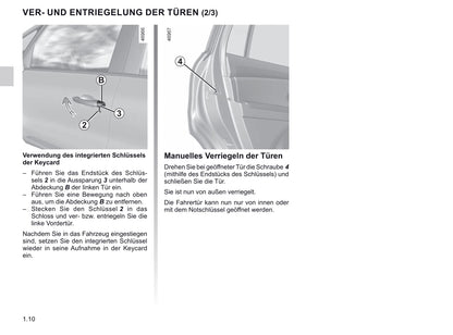 2019-2020 Renault Espace Bedienungsanleitung | Deutsch