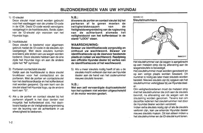 2001-2002 Hyundai Sonata Bedienungsanleitung | Niederländisch