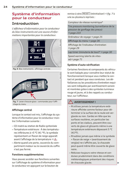 2012-2015 Audi R8 Bedienungsanleitung | Französisch