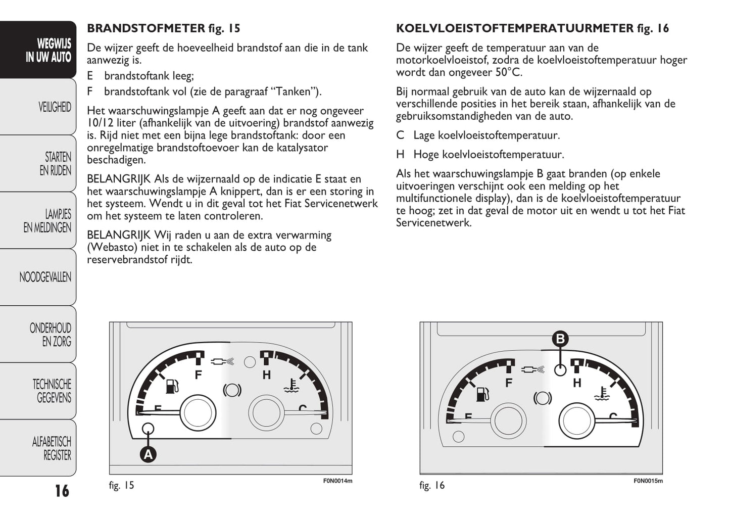 2012-2013 Fiat Ducato Owner's Manual | Dutch