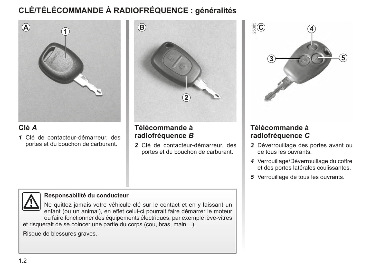 2007-2008 Renault Master Owner's Manual | French