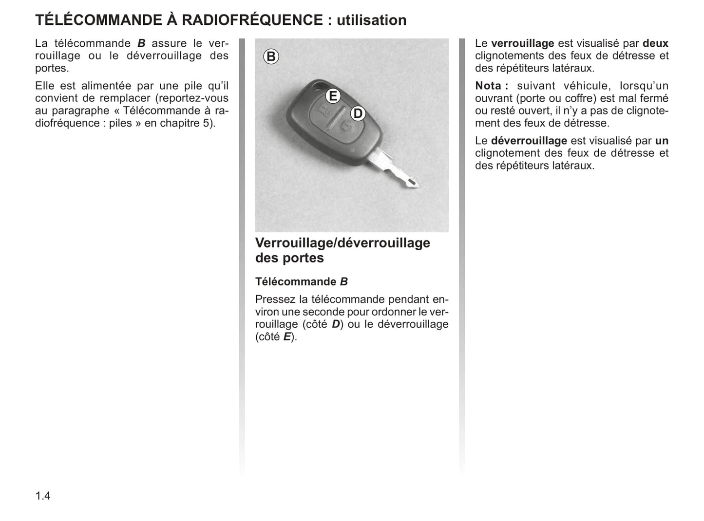 2007-2008 Renault Master Owner's Manual | French