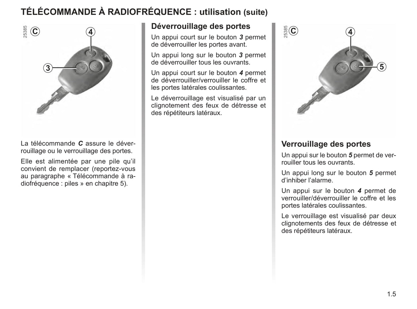 2007-2008 Renault Master Owner's Manual | French