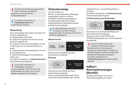 2020-2022 Citroën SpaceTourer/Dispatch/Jumpy/ë-Dispatch/ë-Jumpy/ë-SpaceTourer Owner's Manual | German