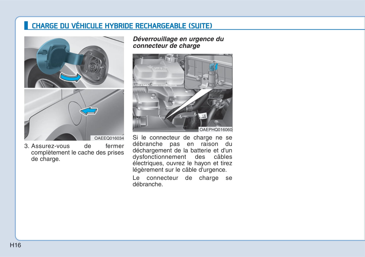 2018-2019 Hyundai Ioniq Hybrid Owner's Manual | French