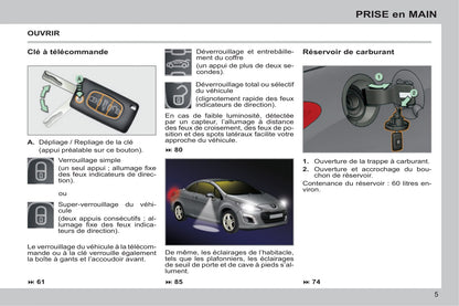 2013-2014 Peugeot 308 CC Bedienungsanleitung | Französisch