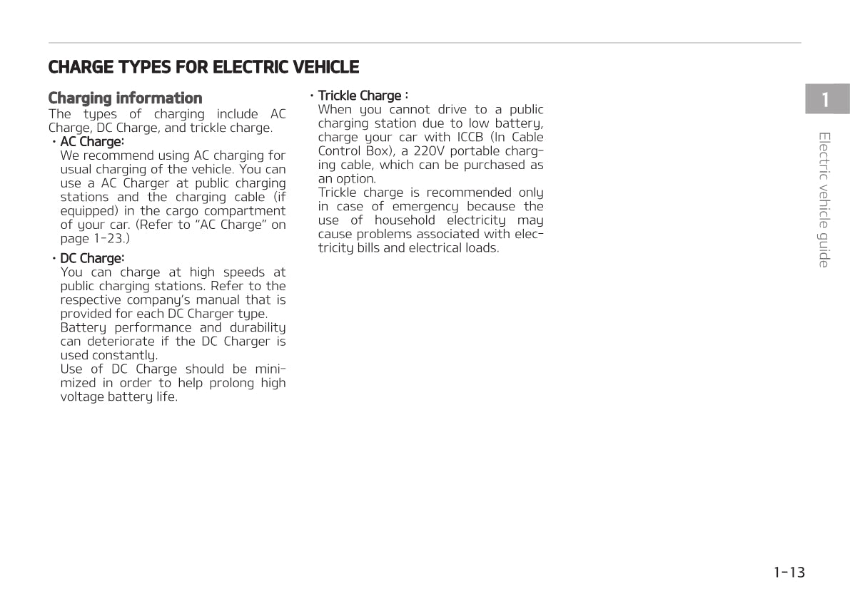 2021-2022 Kia e-Soul Owner's Manual | English