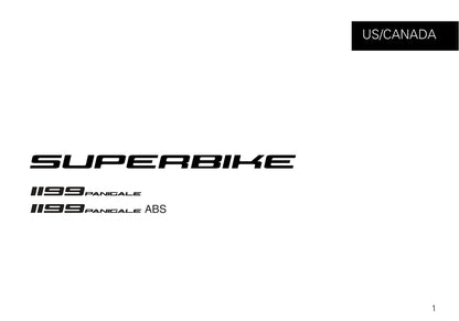 2012 Ducati Superbike Bedienungsanleitung | Englisch