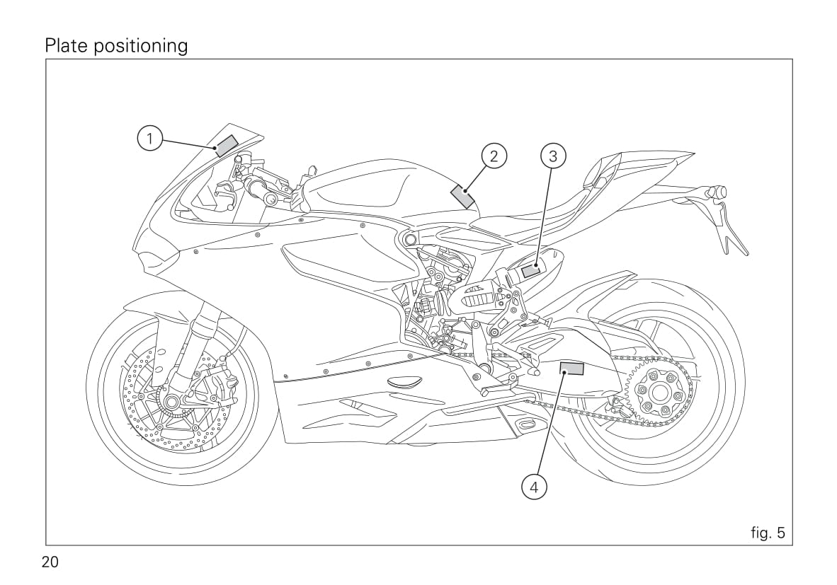 2012 Ducati Superbike Bedienungsanleitung | Englisch