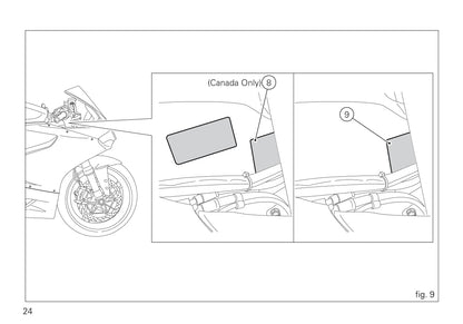 2012 Ducati Superbike Owner's Manual | English