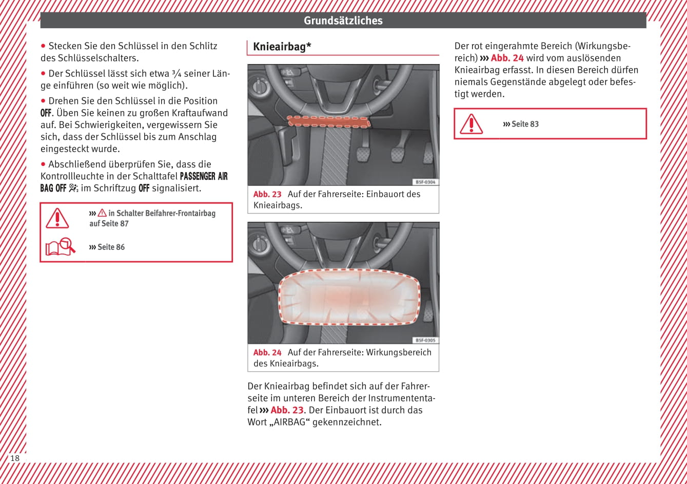 2017 Seat Leon Owner's Manual | German