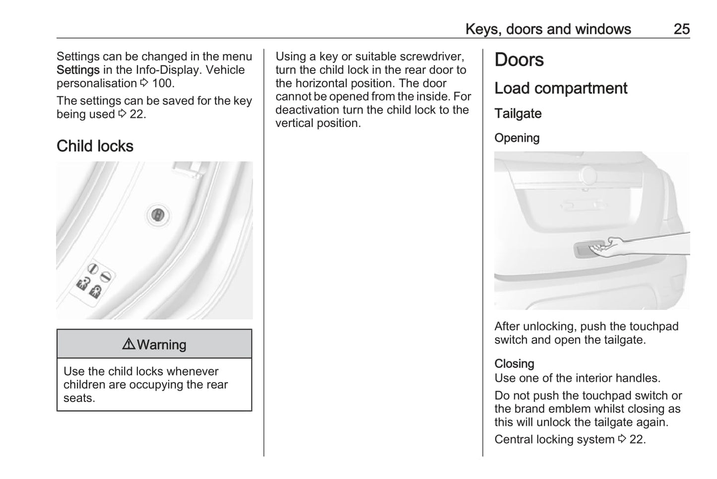 2016 Opel Mokka Owner's Manual | English