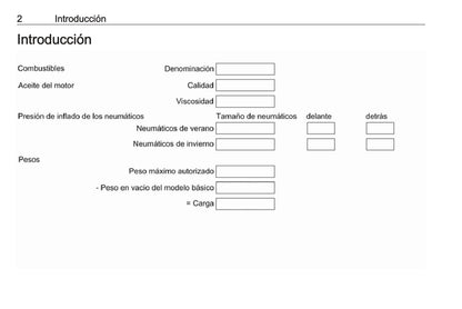 2016 Opel Adam Owner's Manual | Spanish