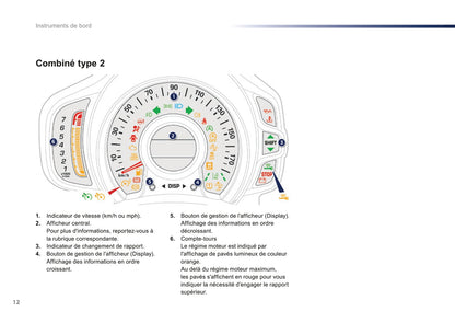 2016-2018 Peugeot 108 Owner's Manual | French