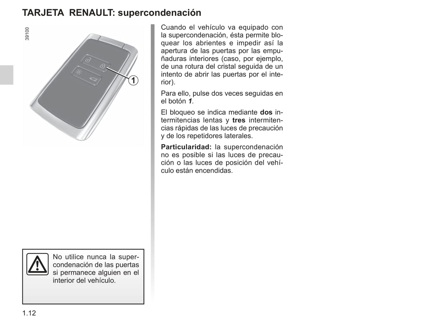 2018-2019 Renault Scénic Owner's Manual | Spanish
