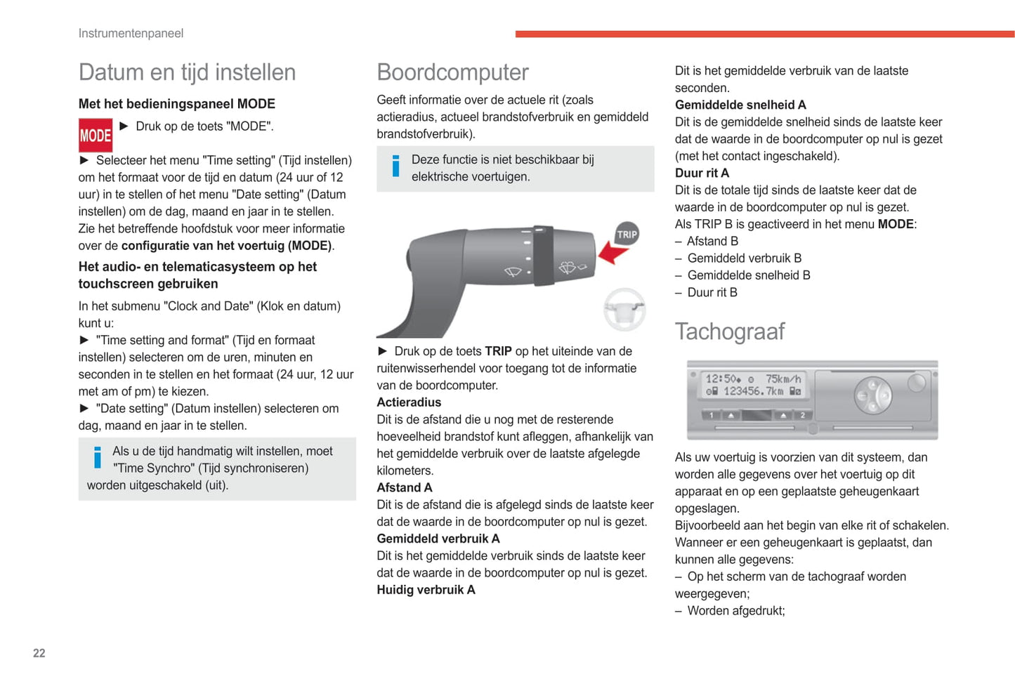 2021-2024 Citroën Jumper/Relay Owner's Manual | Dutch