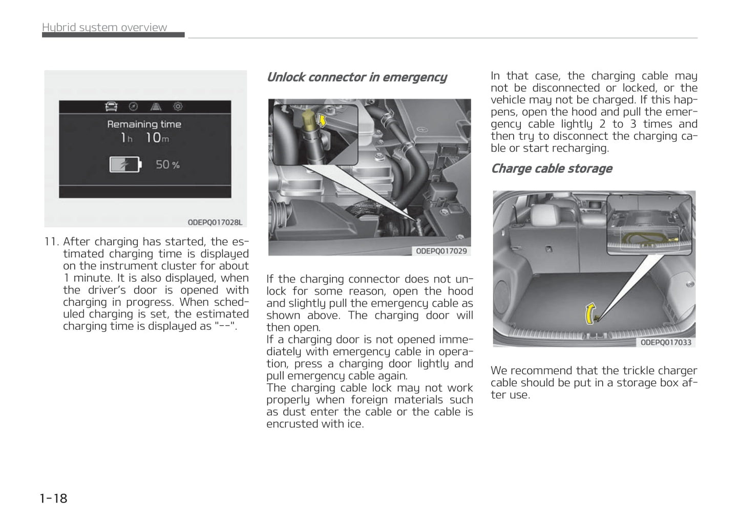 2021-2022 Kia Niro Hybrid Bedienungsanleitung | Englisch