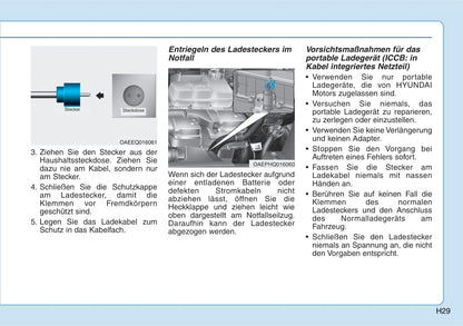 2019-2020 Hyundai Ioniq Hybrid Bedienungsanleitung | Deutsch