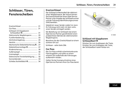 2008-2009 Opel Antara Bedienungsanleitung | Deutsch