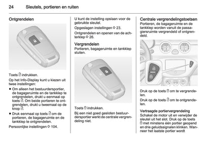 2015 Opel Adam Bedienungsanleitung | Niederländisch