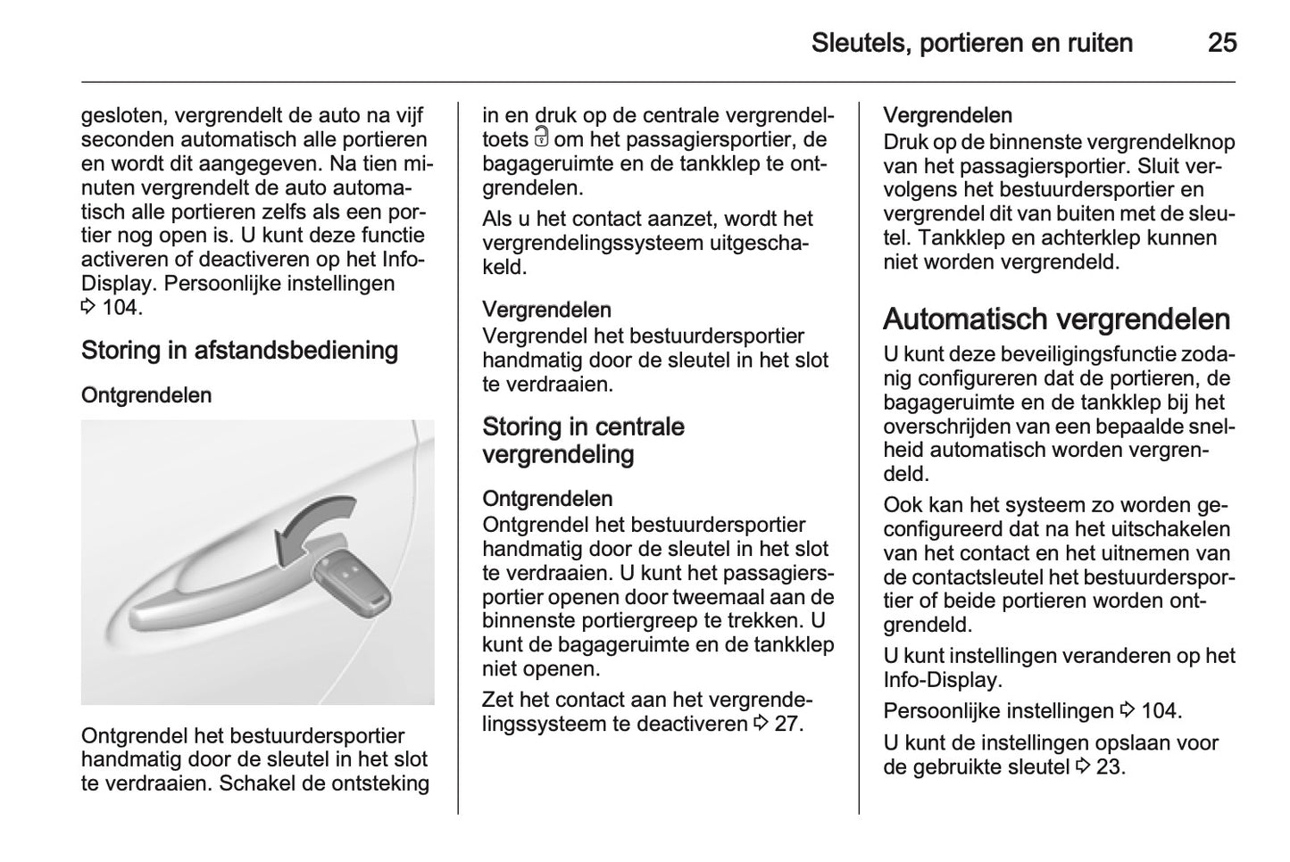 2015 Opel Adam Bedienungsanleitung | Niederländisch