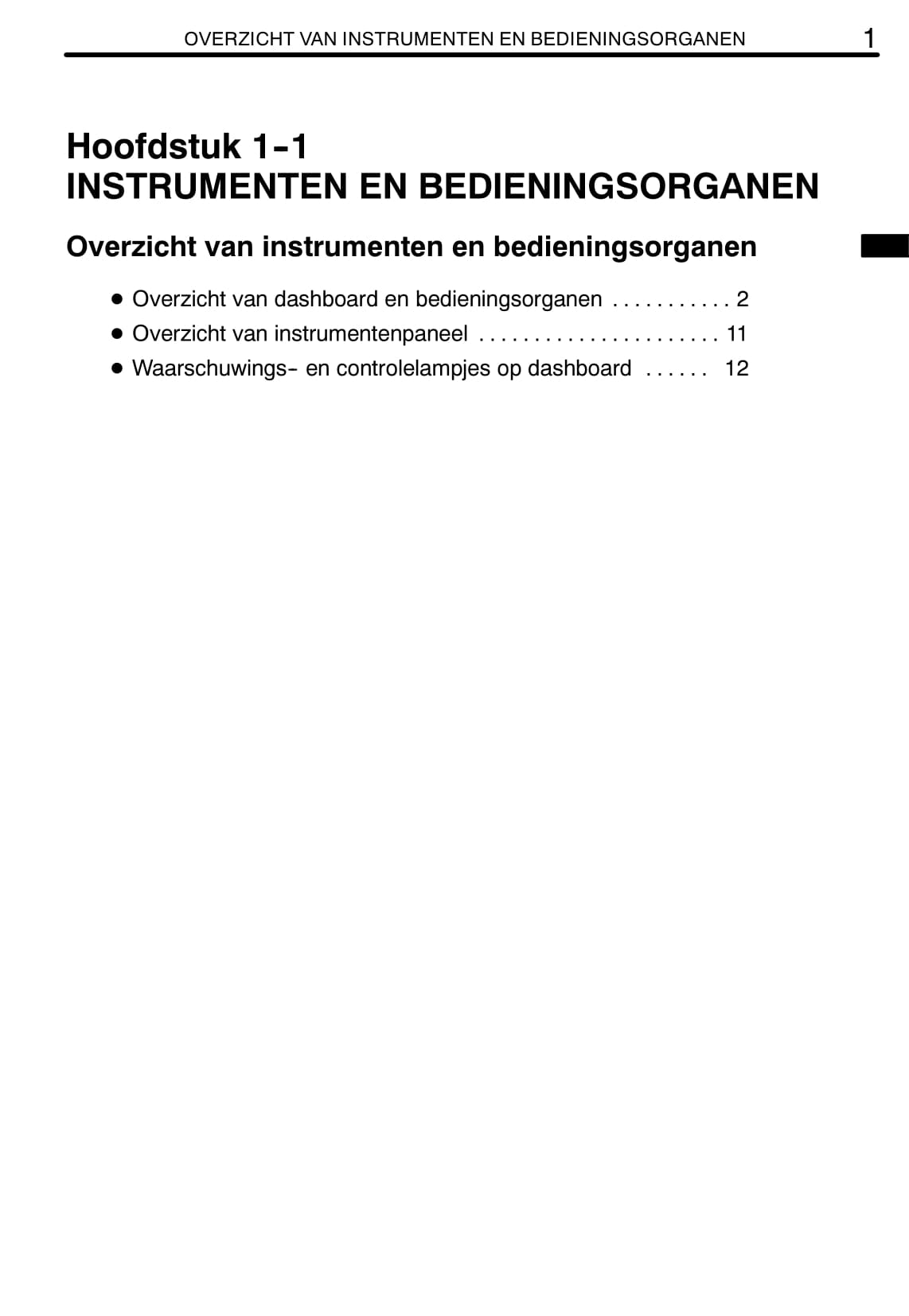 2011-2012 Toyota RAV4 Bedienungsanleitung | Niederländisch