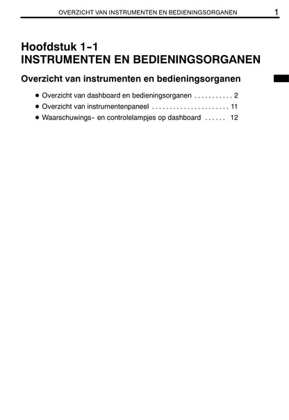 2011-2012 Toyota RAV4 Bedienungsanleitung | Niederländisch