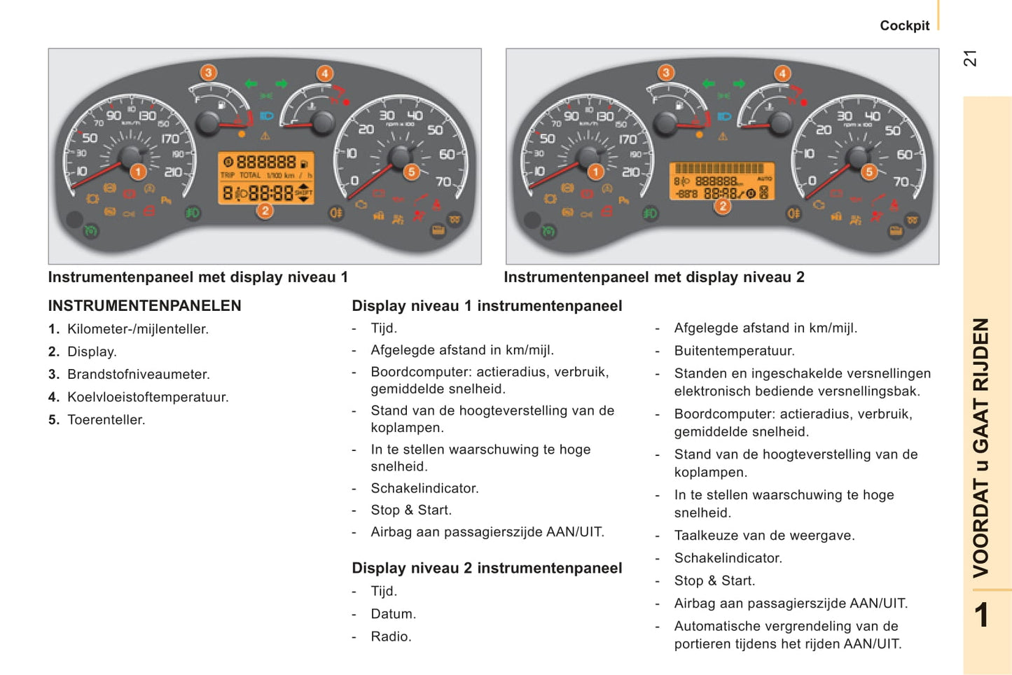 2011-2013 Citroën Nemo Bedienungsanleitung | Niederländisch