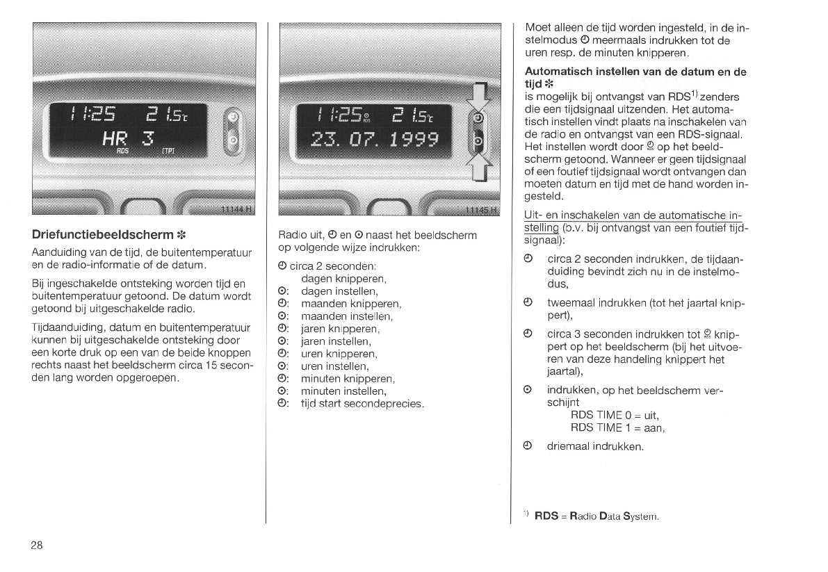 2003-2007 Opel Agila Owner's Manual | Dutch